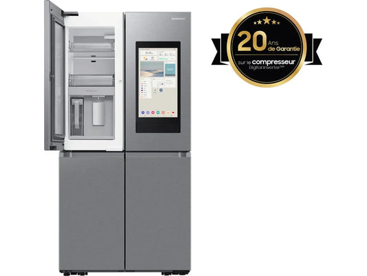 Frigorífico Americano RF65DG9H0ESREF (No Frost - 183 cm - 636 L - Inox)