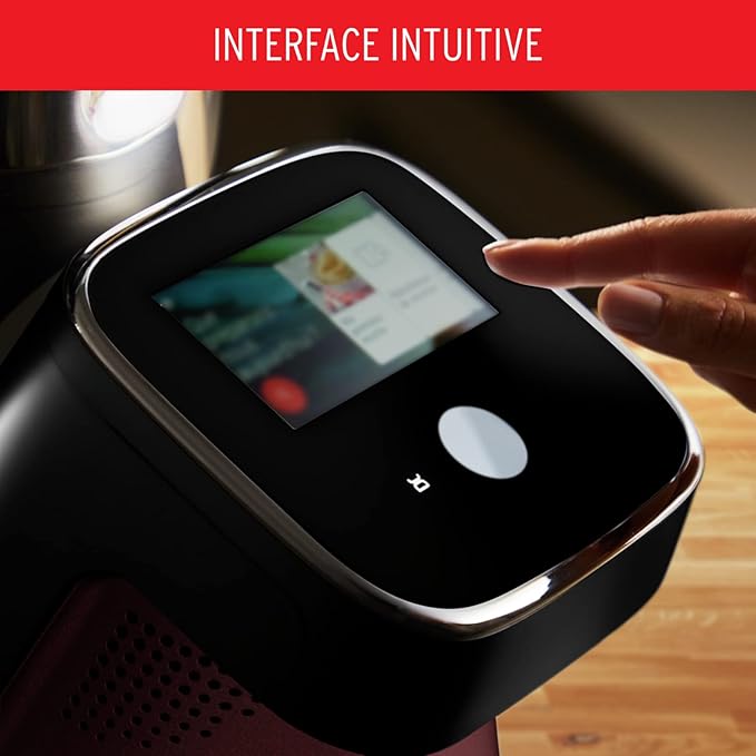 Moulinex, I-Companion Touch Pro, Robot de cozinha, 18 funções, Conectado, Balança integrada, Capacidade XL para 10 pessoas, Preto, Fabricado na França, HF93E610