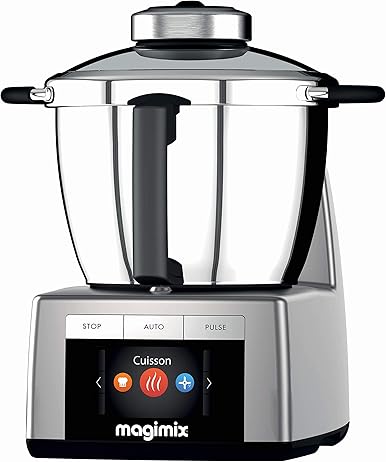 Magimix Cook Expert Chrome 18900 Robot de Cozinha Multifuncional 3,5 L, Motor Profissional, Cromo Fosco