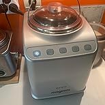 MAGIMIX Sorveteira 11680 Gelato Expert, Máquina de gelados profissional, Turbina de gelados, gelado italiano, gelado artesanal, granizado.