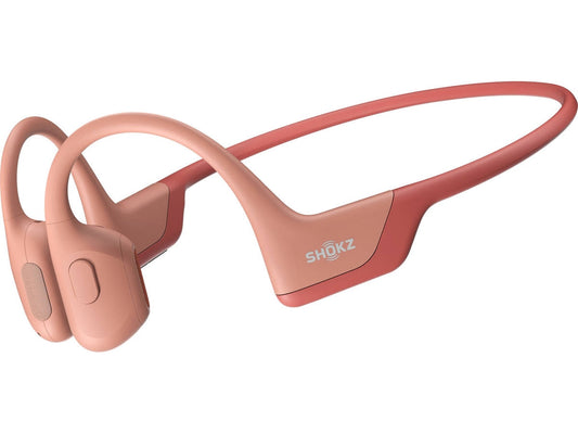 Auriculares Bluetooth Multipoint SHOKZ Openrun Pro (Open Ear - Micrófono - Rosa)
