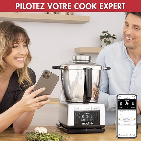 Magimix Robot de cozinha 18592 CS 5200 XL Cromo - Magimix 5200 XL - Fabricado na FRANÇA