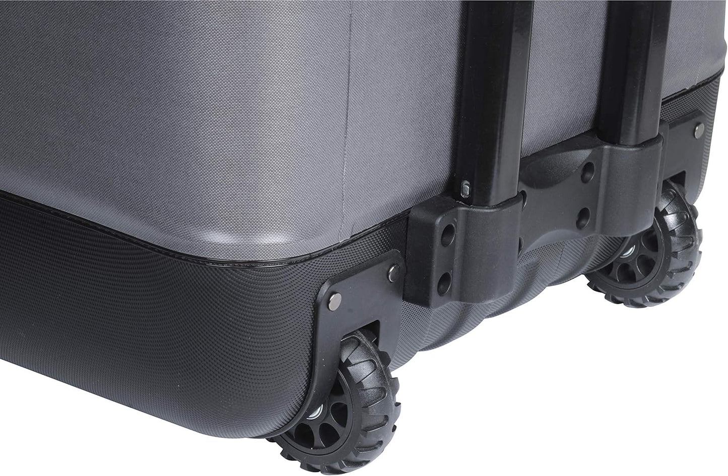 Geleira com rodas Evolution Outdoor, isolada e à prova de vazamentos, EVO Premium, com tampa moldada em ABS, 8 presilhas para acessórios e alça retrátil de 4 níveis.