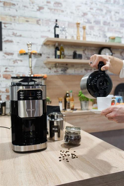 SEVERIN KA 4810 - Cafeteira - 10 xícaras - aço inox/preto