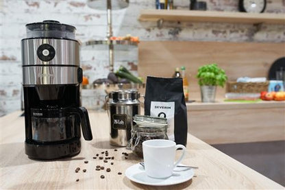 SEVERIN KA 4810 - Cafeteira - 10 xícaras - aço inox/preto