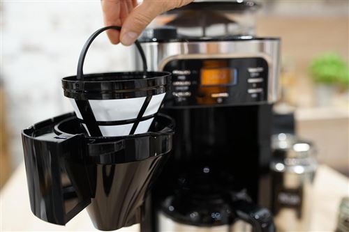 SEVERIN KA 4810 - Cafeteira - 10 xícaras - aço inox/preto