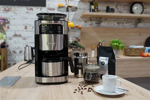SEVERIN KA 4810 - Cafeteira - 10 xícaras - aço inox/preto